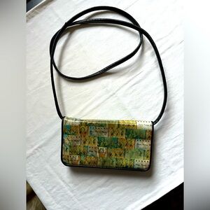 Relic crossbody shoulder wallet purse ~ holographic design ~ go team!